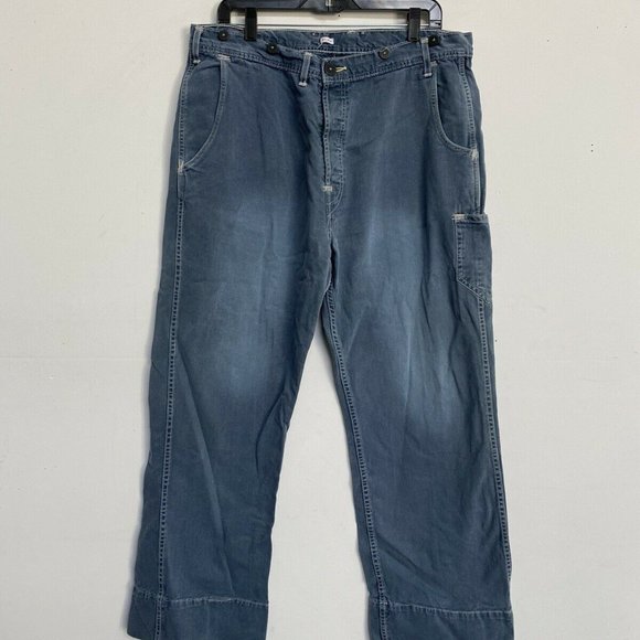 Rare Vintage Levis Red Jeans Denim Yellow Patch - Picture 1 of 8
